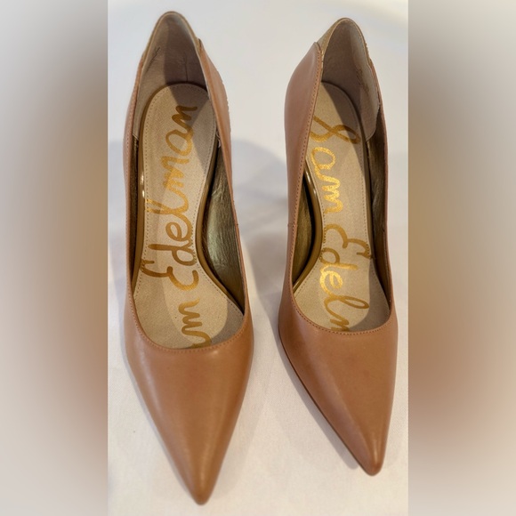 Sam Edelman Shoes - Excellent condition Sam Edelman Bea Pump Stiletto in Caramel Tan leather sz 8.5